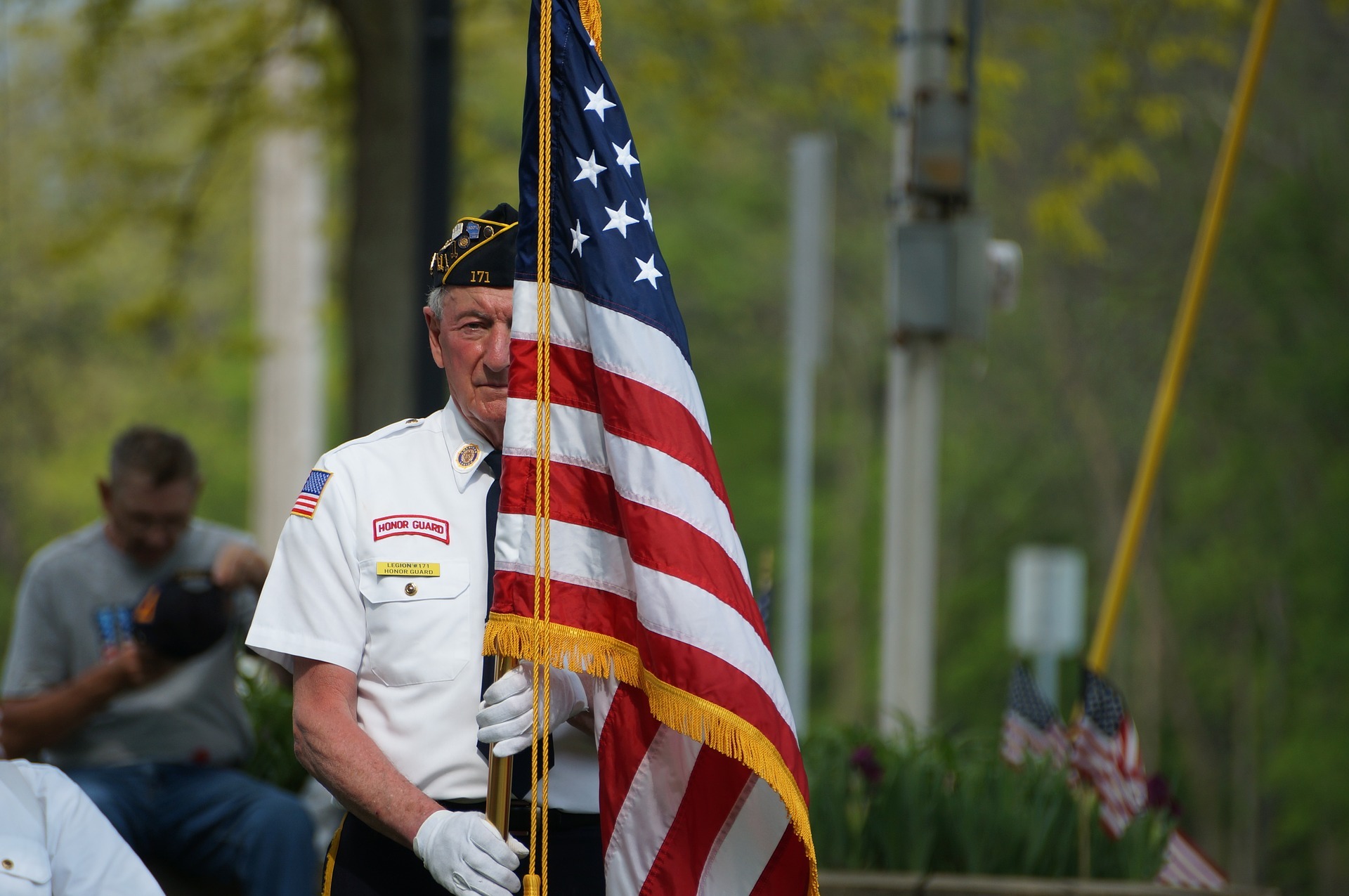 Students supporting veterans