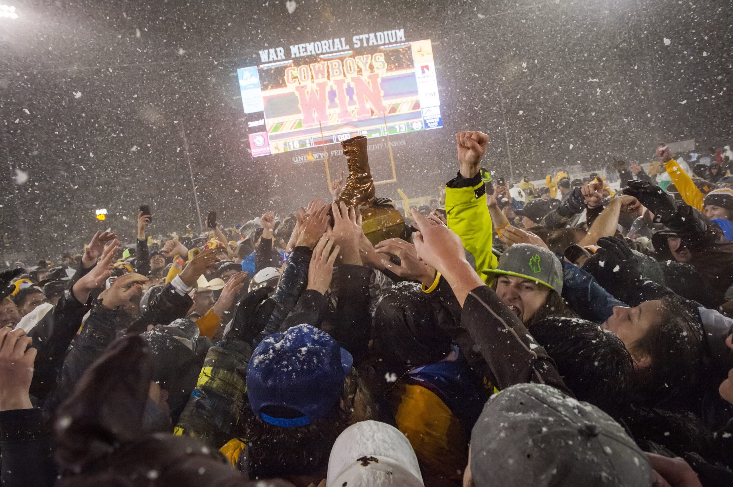 The Bronze Boot is a unique symbol of the Border War rivalry