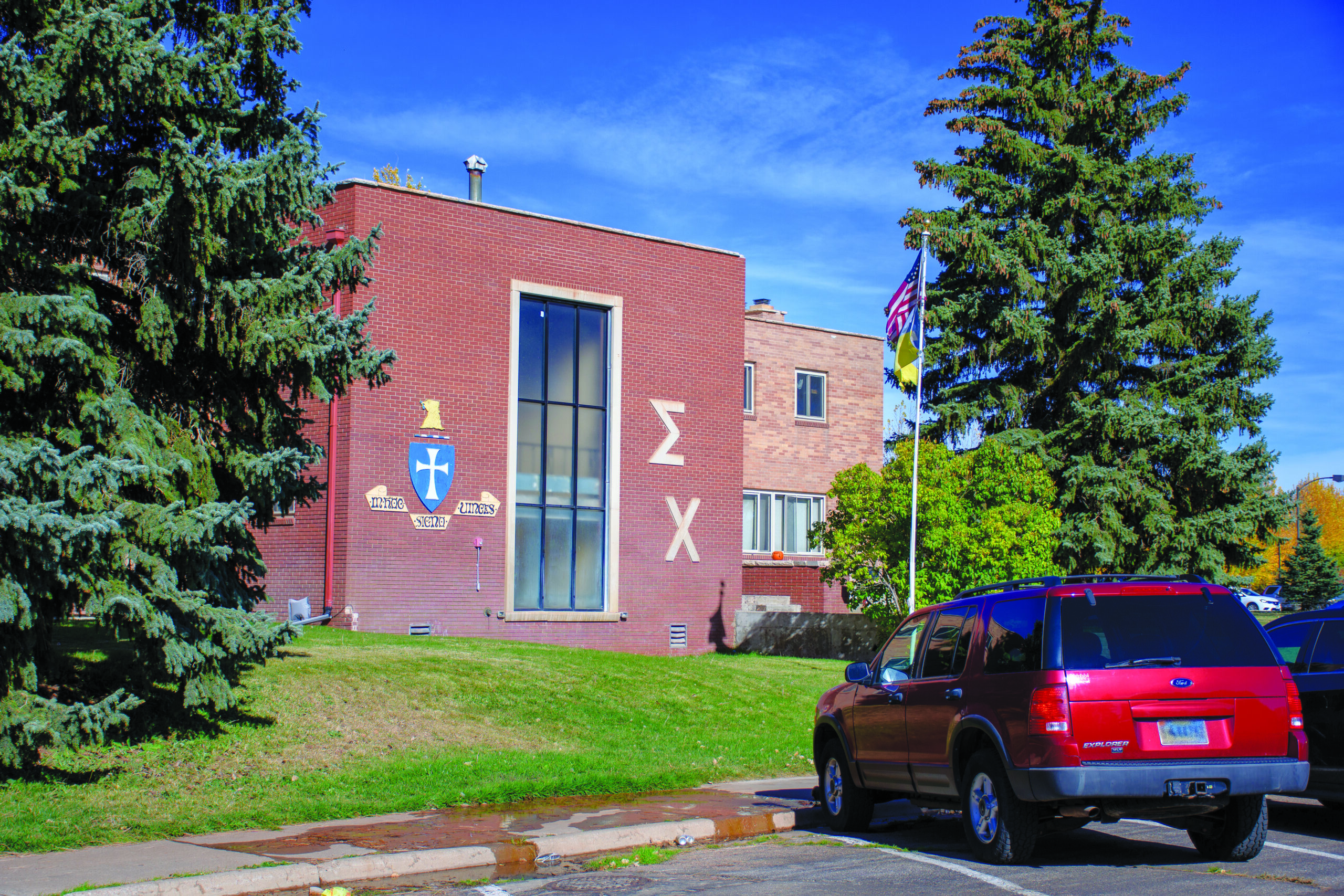 Vandals Target Fraternity Row